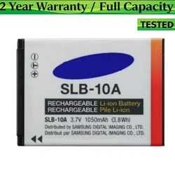 1050mAh SLB-10A SLB 10A SLB10A Camera Battery For SAMSUNG HMX-U10 HMX-U100 SL720 SL310W SL820 HZ15W HZ10W ES60 battery