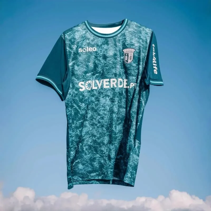 Neue 2026 SC Braga 26/27 Saison Heim- & Auswärtstrikots – Kurzarm-Sport-/Freizeit-Fan-T-Shirts für Herren & Damen (Familien-Set) – Detail 5