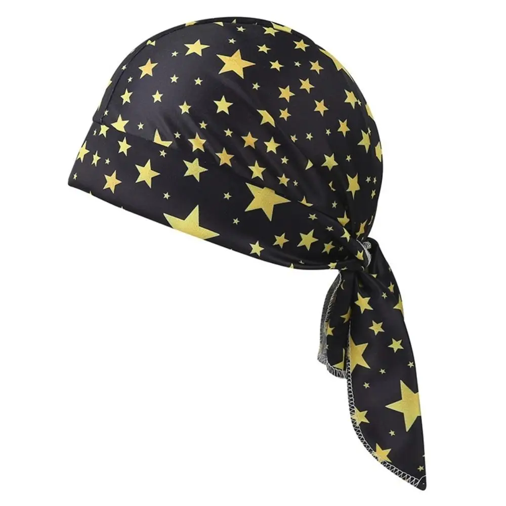 Durable Breathable Cycling Headband Lightweight Quick Dry Bandana Hat UV Protection Sun Protection Cap Running