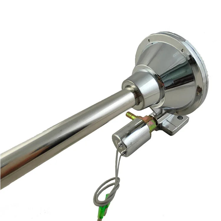 110-120dB Aangepaste Auto Boot Trein Luchthoorn Enkele Luid Geluid Trompet Elektrische Hoorn Marine Truck Auto Luchtdruk Hoorn12v