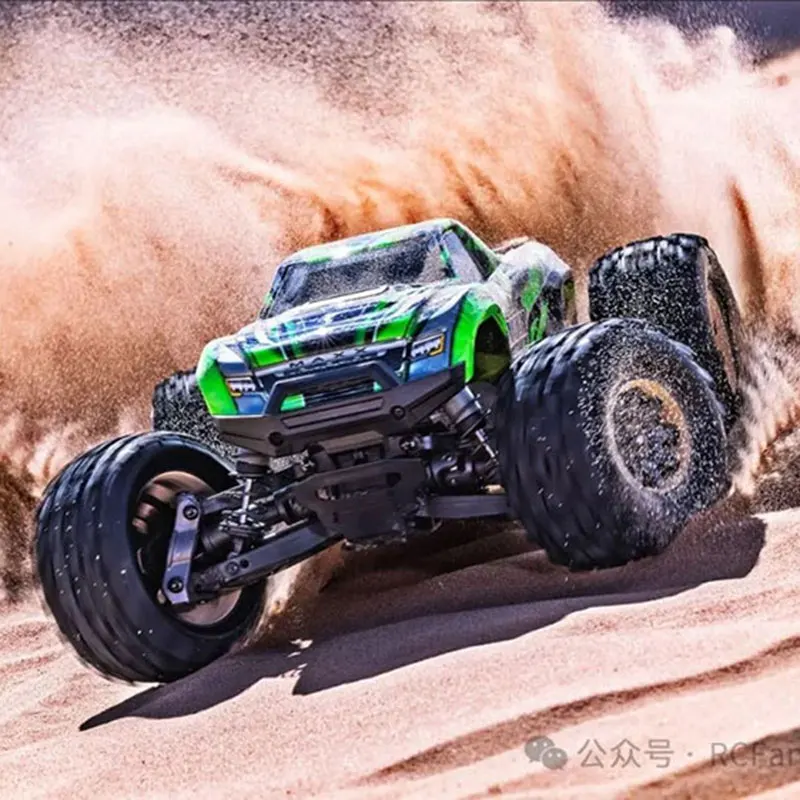 Traxxas التحكم عن بعد سيارة كهربائية Mini Maxx 4WD X على الطرق الوعرة 107154-1 لعبة سيارة RC صغيرة للأولاد هدية عيد ميلاد