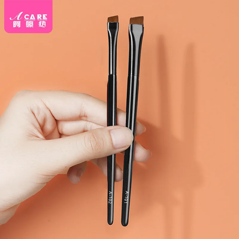 DX01/Eyeliner BrushB1PQ0-Easy à Utiliser ARethead Lame Brosse Mince Angle EyebloggBrush Contour Eyeliner Maquillage Féminin