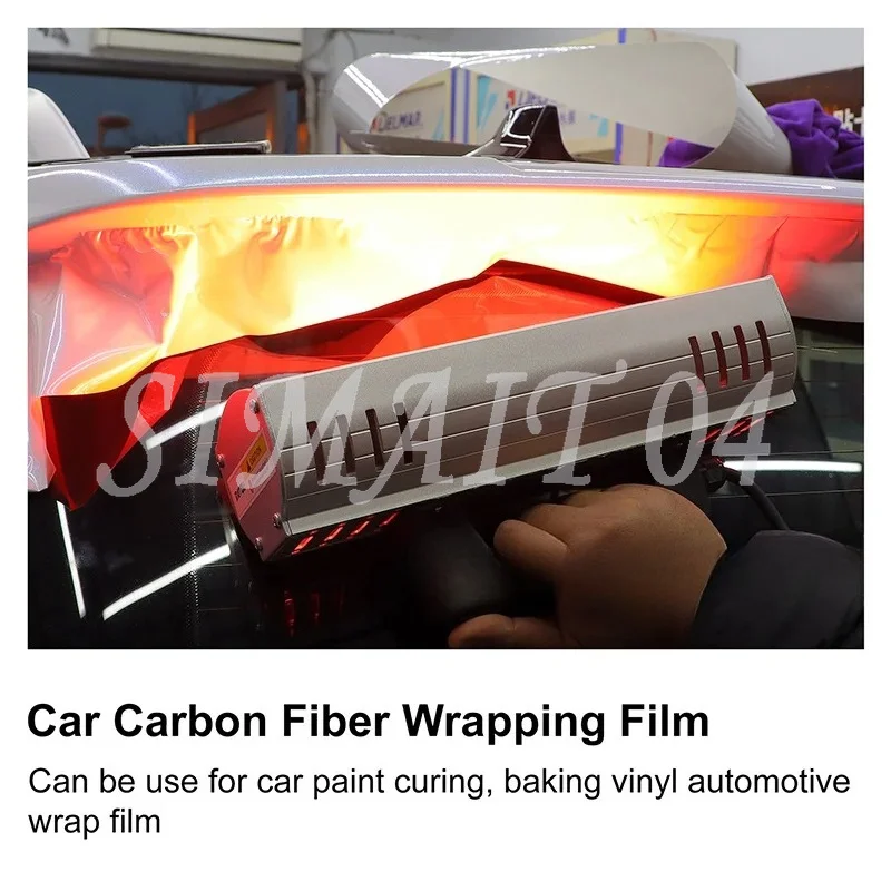 Infrared Paint Curing Dryer Short Wave Infrared Drying Lamp 1000W Handheld Infrared Light for Car Repair Paint