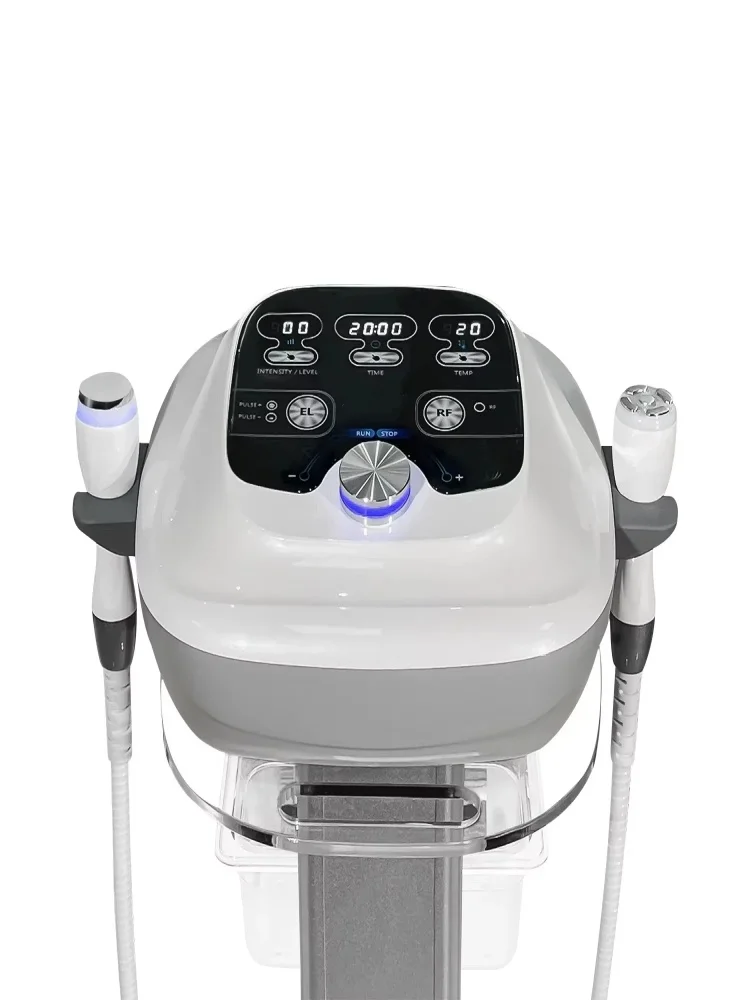 RF Elektroporatie Koeling Verwarming Huid Lifting Multipolaire Rrequentie Rimpel Verwijderen Whitening Gezichtselektroporatie Machine-D9 - afbeelding 2