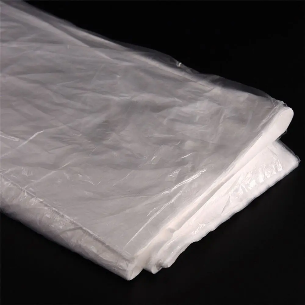10pcs Vehicle Maintenance Transparent Dustproof Seat Covers Plastic Protectors Disposable