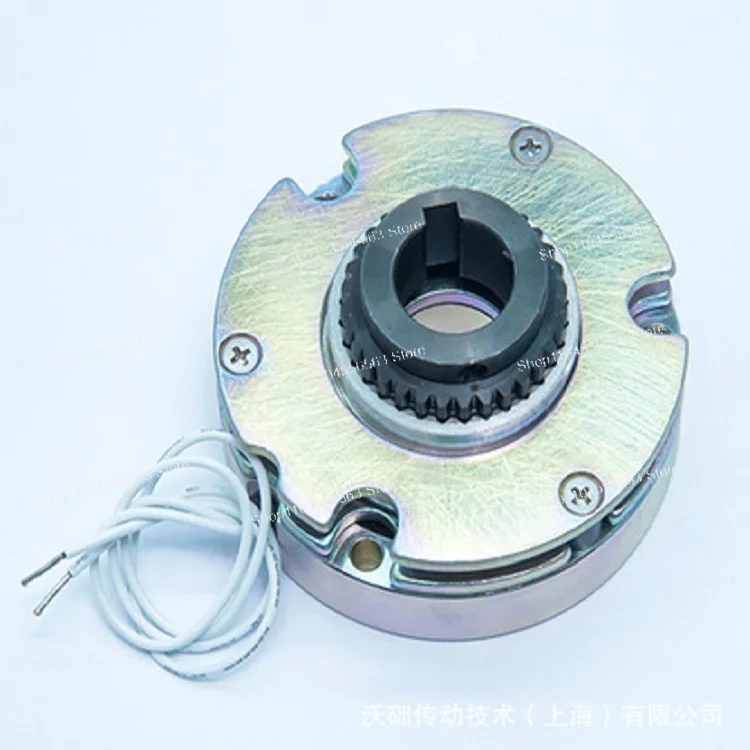 Compact 12V/24V Industrial Electromagnetic Brake/Clutch - Fail-Safe Power-Off Activation