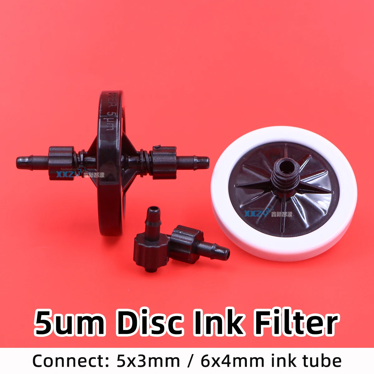 4 stks/partij 5 Micron UV Printer Disc Inkt Filter voor HandTop Konica Inkjet Printer 5UM Disc Filter 45mm ronde Filter