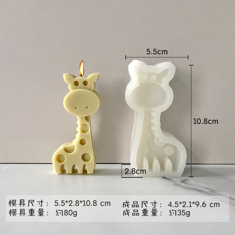 Dinosaur Series Silicone Molds Various Animal Aromatherapy Candles Plaster Resin Decoration Making Supplies Home Handmade Gifts images - 6