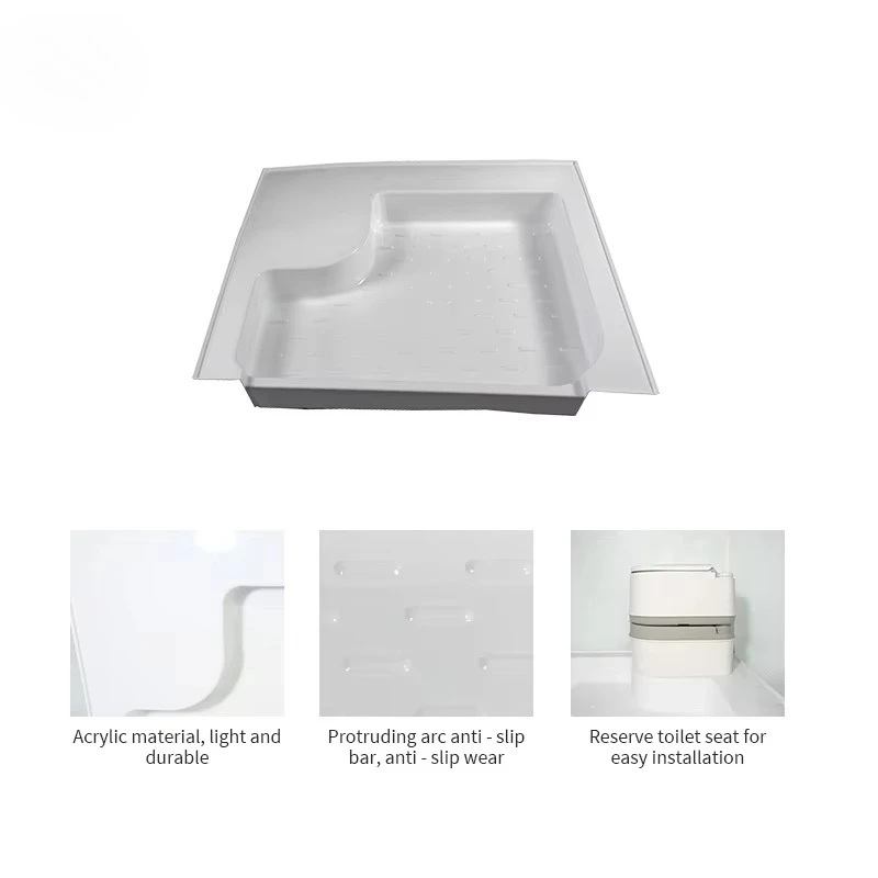 RV Camping Van Duschwanne Badeboden