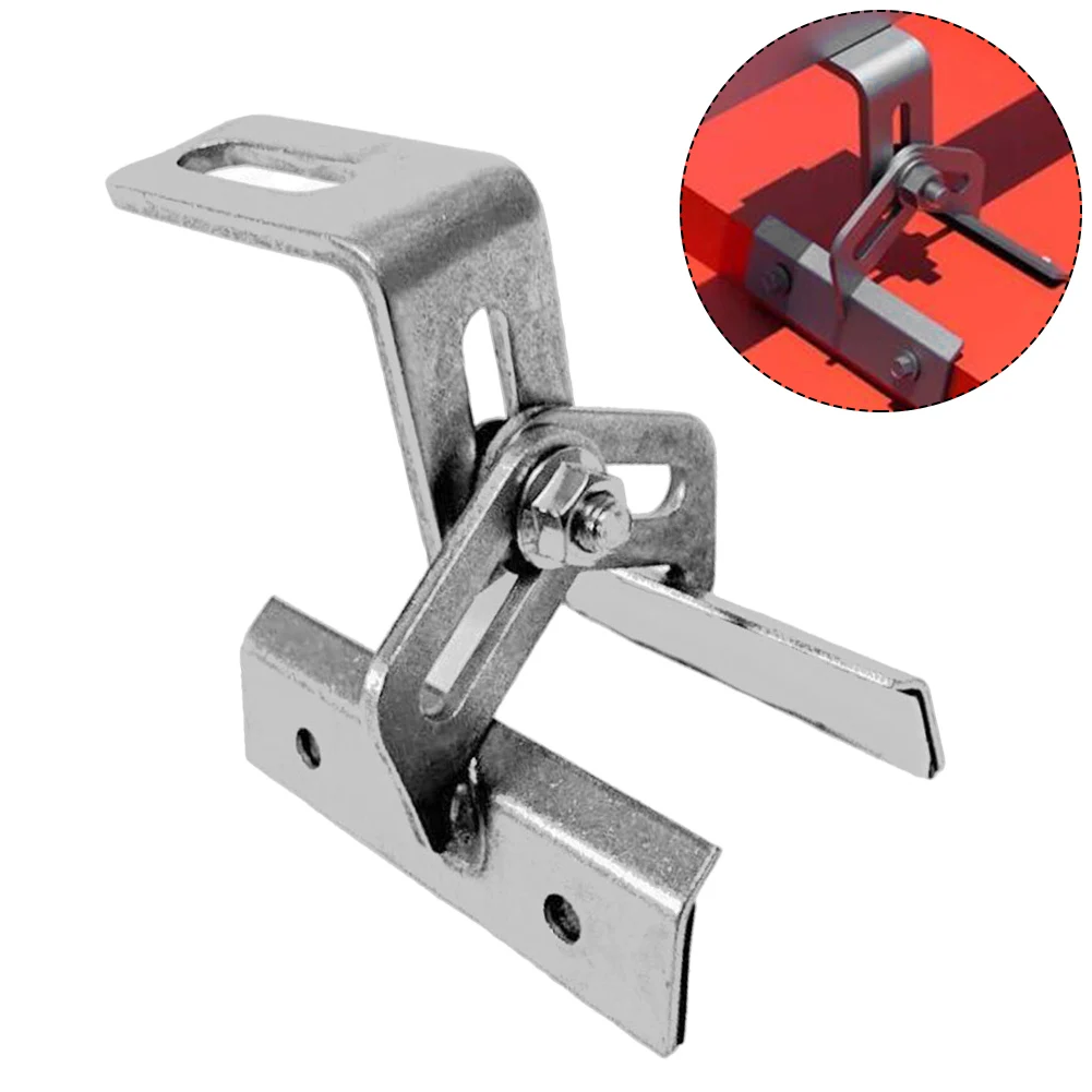 

Крюк для крепления на крыше из нержавеющей стали для монтажа на трапециевидном листе, кронштейн для солнечных панелей, регулируемый крюк для крепления на крыше