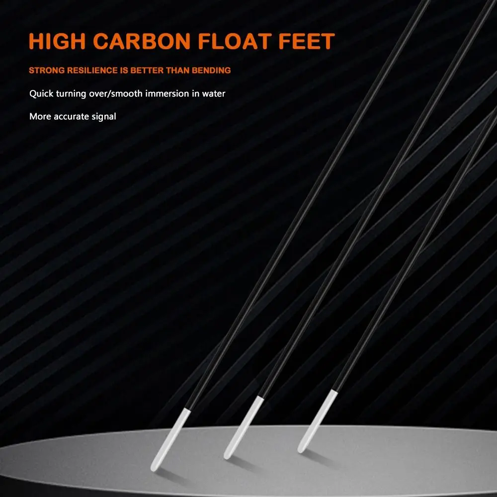 3pcs Inner Fishing Floats Body Nano Plastic Bobbers Fishing Accessory Float Body Bottom Part Plastic Bobbers Composite