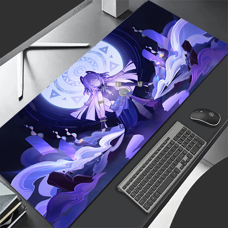 Tapis de souris accessoires de jeu d'ordinateur g-genshin Impact Citlali tapis de clavier bureau PC tapis de souris en caoutchouc décoration tapis de souris de bureau