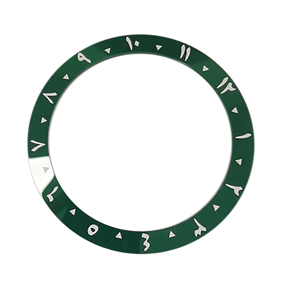 38/30.5mm Arabic Numerals Watch Bezel Insert Ceramic Ring Replacement Inserts Bezels Repair Part