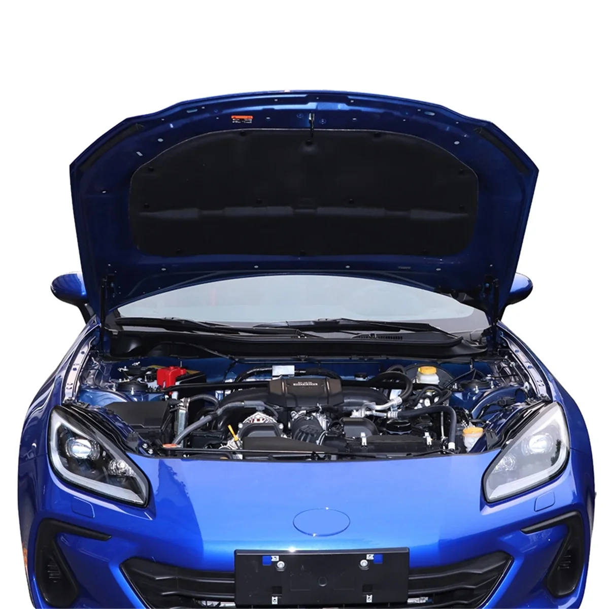 دعامات رفع غطاء المحرك الأمامي للسيارة لسوبارو برو ، تعديل دعامات الغاز ، أذرع القضيب ، صدمة الينابيع ، تويوتا GR86 #6