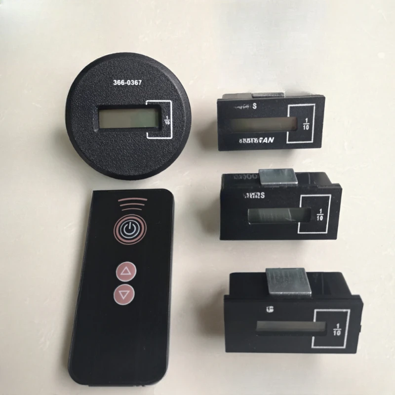 

305 307 315 320 Modern excavator remote control hour meter with adjustable timer