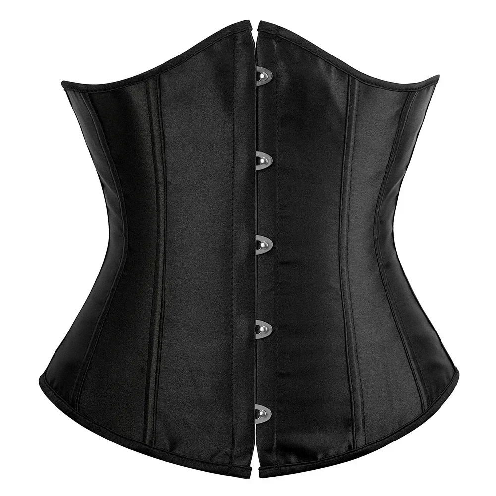 

Corset Underbust Top Body Shaper for Women Waist Cincher Sexy Gothic Plus Size Corpete Corselet
