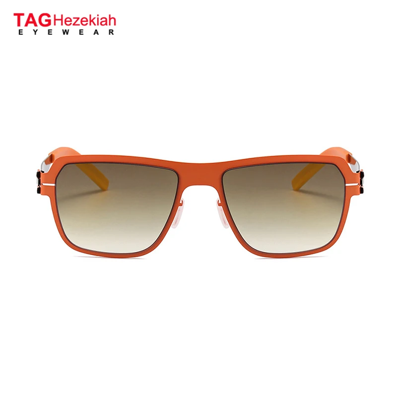 

TAGHezekiah Germany Design Sunglasses Men AMG0411 Ultralight Biological Steel Classic Sunglass Women Outdoor Driving Sun Glasses