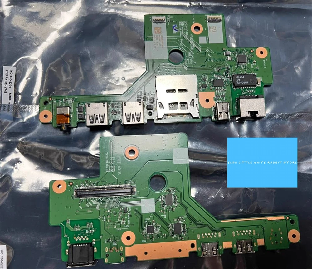 

Для ThinkPad P72 USB аудио SD кардридер WLAN ETHERNET плата NS-B722 FRU 01HY743