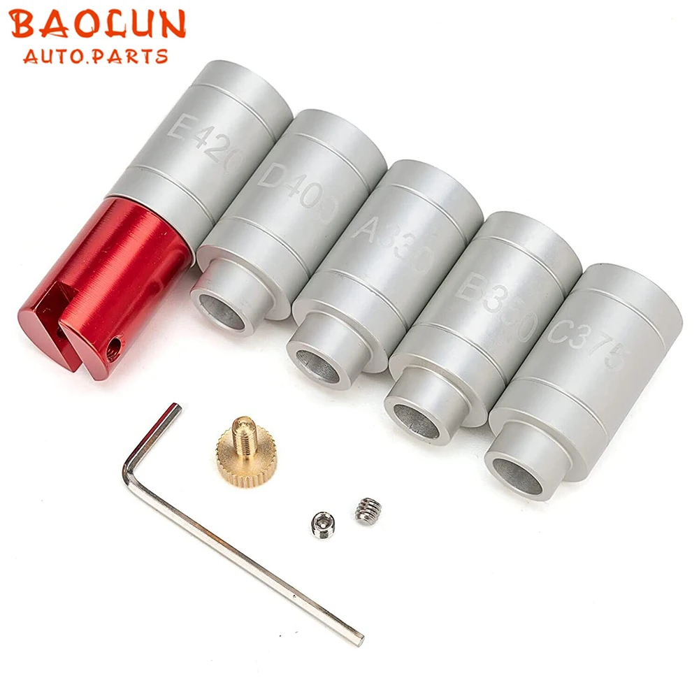 

For A330, B350, C375, D400, E420 For Checking Most Bottlenecks Gauge Body with 5 Bushing Set Headspace Gauge Kit with Body