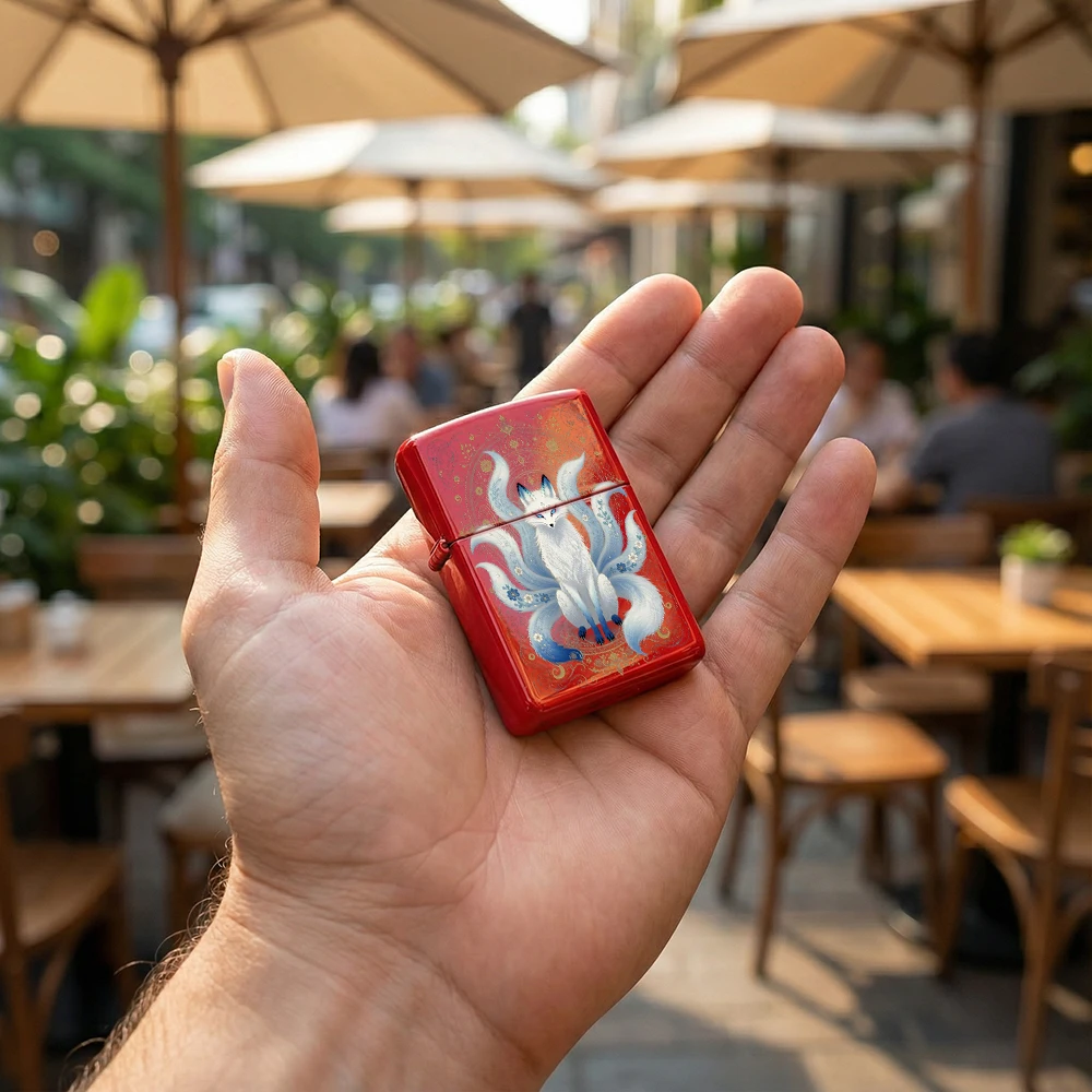 Flip Top Lighter Nine‑Tailed F - Vintage Collectible Lighters 评论和价格