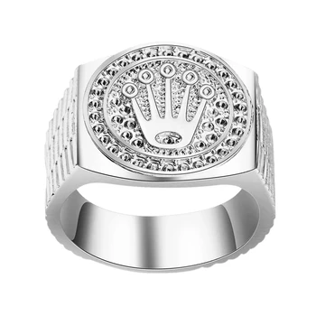 Ring Legering Punk Knokkel Ring Unisex Hand Sieraden Feest Jongen Meisje Hand Decoratie, Zilver, Maat 8