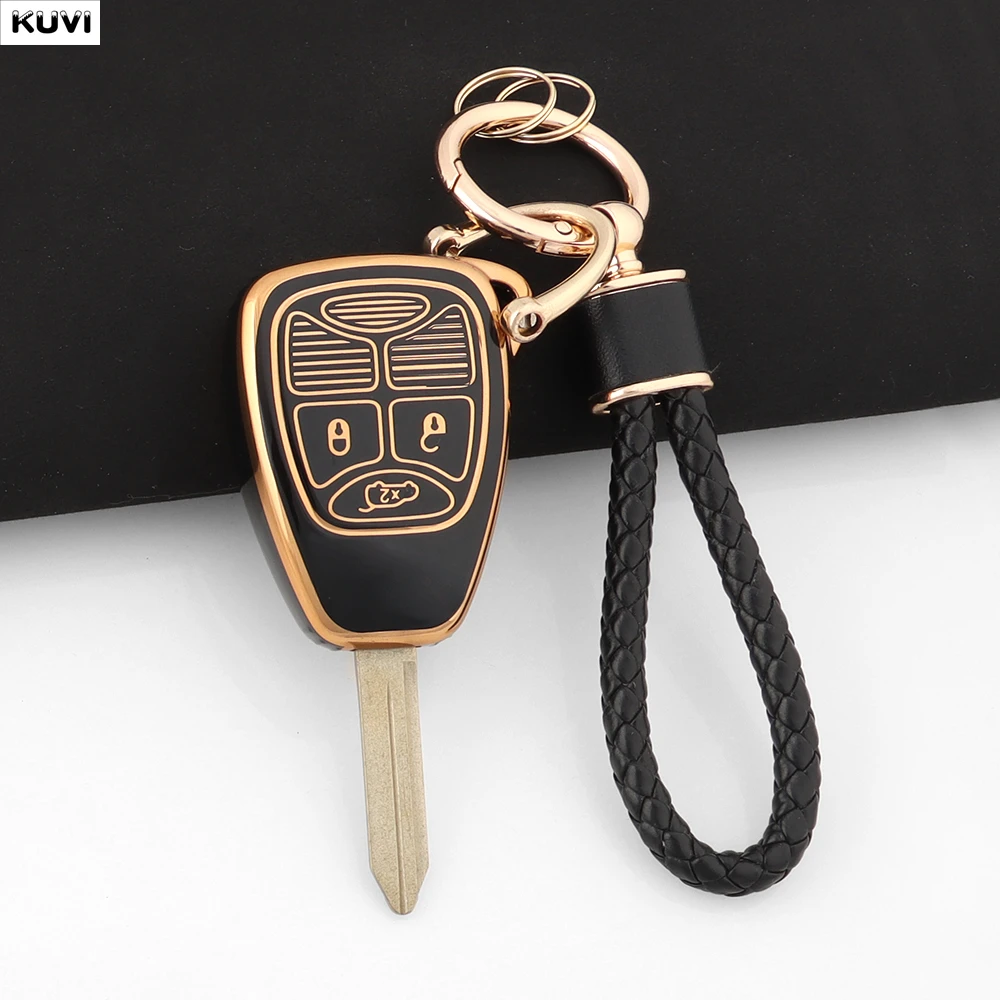 Fashion TPU Remote Car Key Case Cover Shell For Dodge RAM JEEP Commander Compass Grand Cherokee Liberty Wrangler For Chrysler