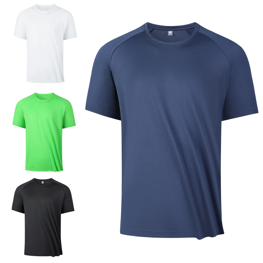 Men Workout Short sleeve T- shirt Spring Autumn Gym Running Sport Men's T-shirts Fitness Sportswear Outdoor Tops For Men Clothes