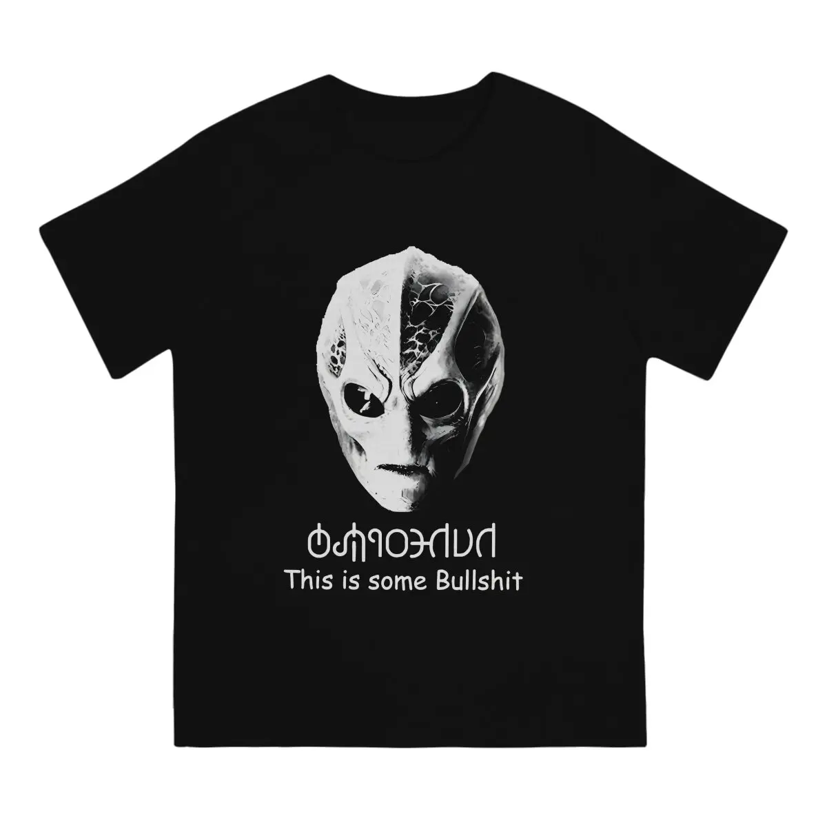 Harry Vanderspeigel Men T Shirt Resident Alien Unique Tee Shirt Short Sleeve Crew Neck T-Shirt Pure Cotton Graphic Printed