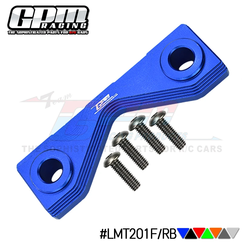 

GPM Aluminum Front/Rear Frame Mount For LOSI 1/8 LMT Solid Axle Monster Truck