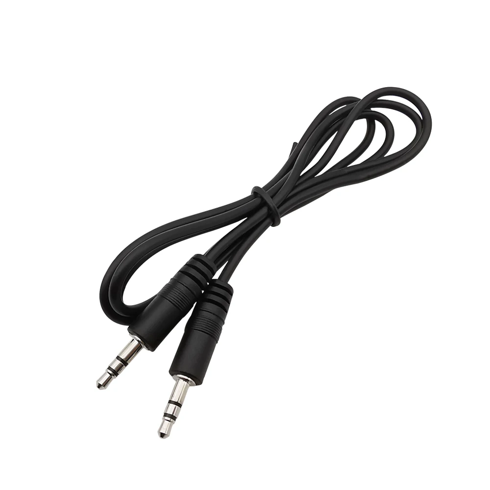 Adaptateur de câble Audio Jack 3.5mm mâle vers mâle, haut-parleur stéréo, prise TRS, câble pour casque, 3.5/1M/0.5 M, 1/2/5 pièces