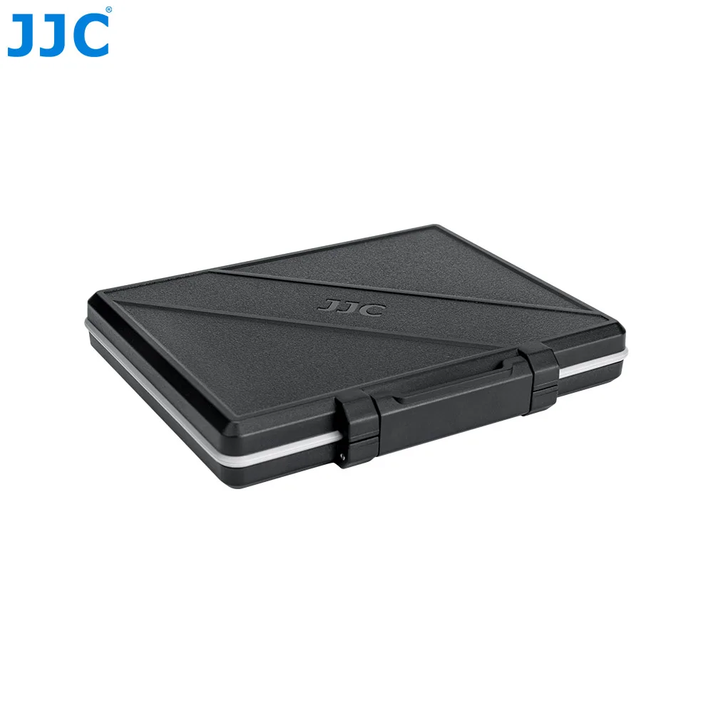 JJC 45 Slots Memory Card Case Holder Wallet Organizer for 15 TF Micro SD MSD + 30 SD SDXC SDHC Card 1 Airtag Storage Box Keeper