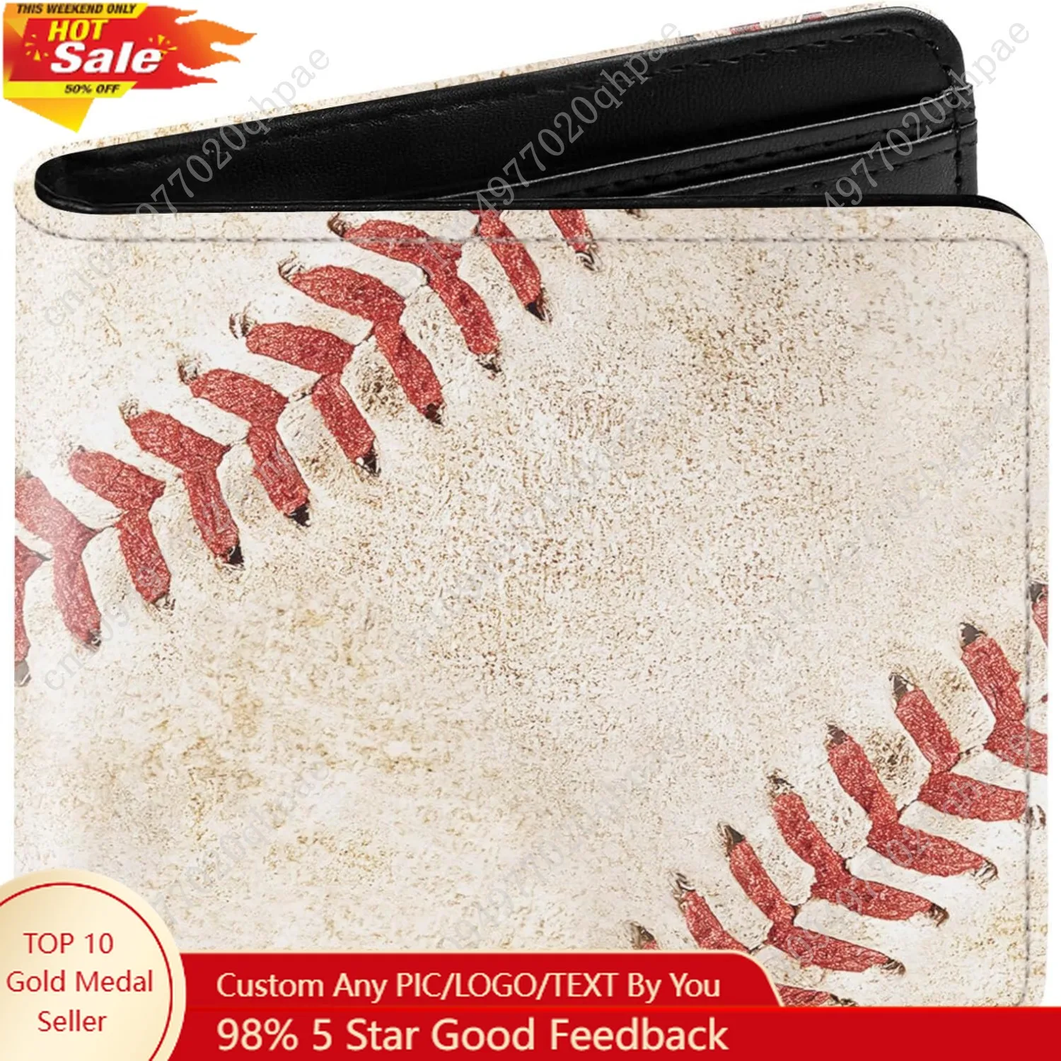 Kids Wallet for Boys, Baseball Teen Boys Wallet for Kids Ages 4-5-6-7-8-9-10-11-12-13-14-15-16, Leather Wallet for Teen Boy, Bas