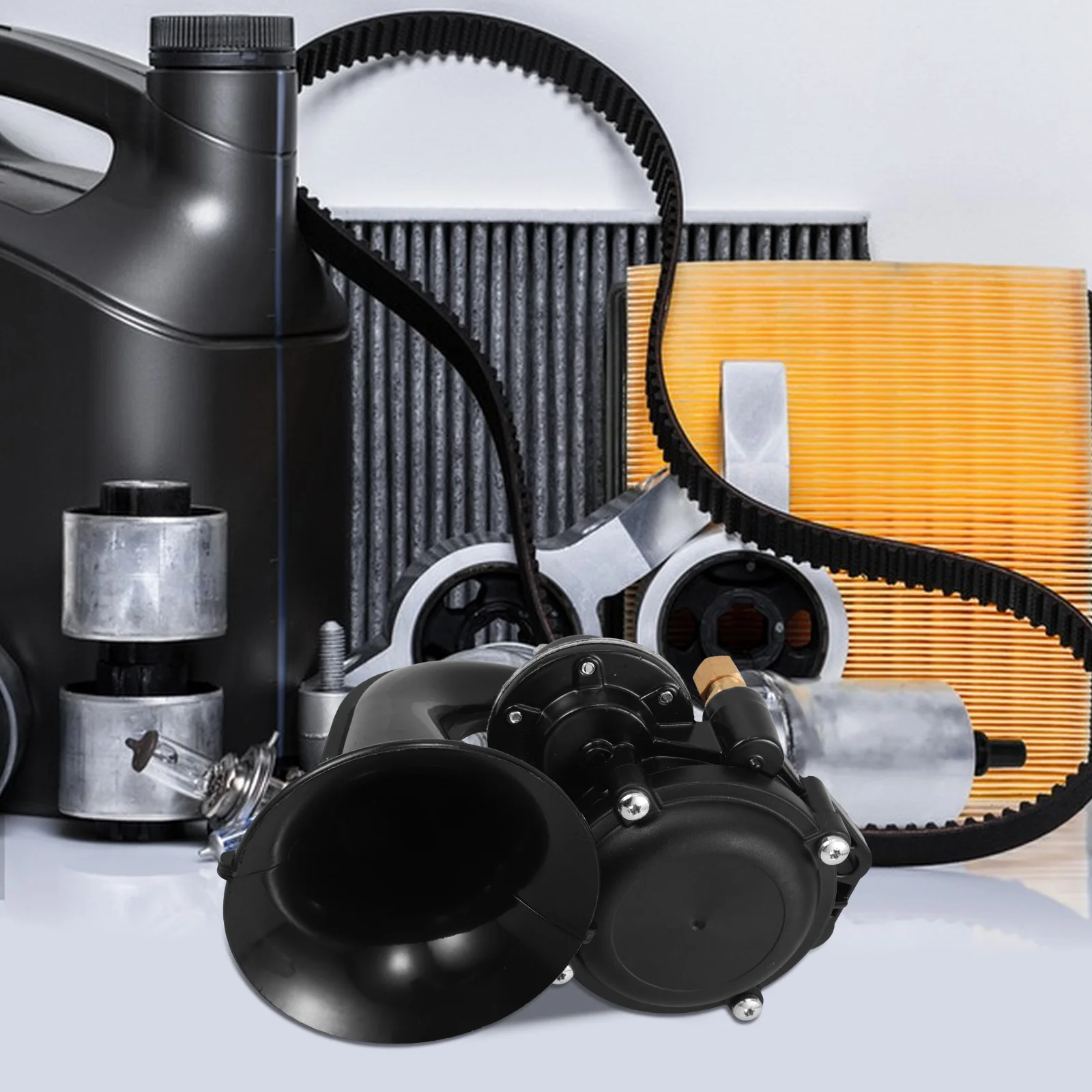 

Super Loud Car Air Horn Kit Electric Dual Waterproof For 12V 24V Trucks Suvs Motorcycles Boats Atvs Replacement Auto