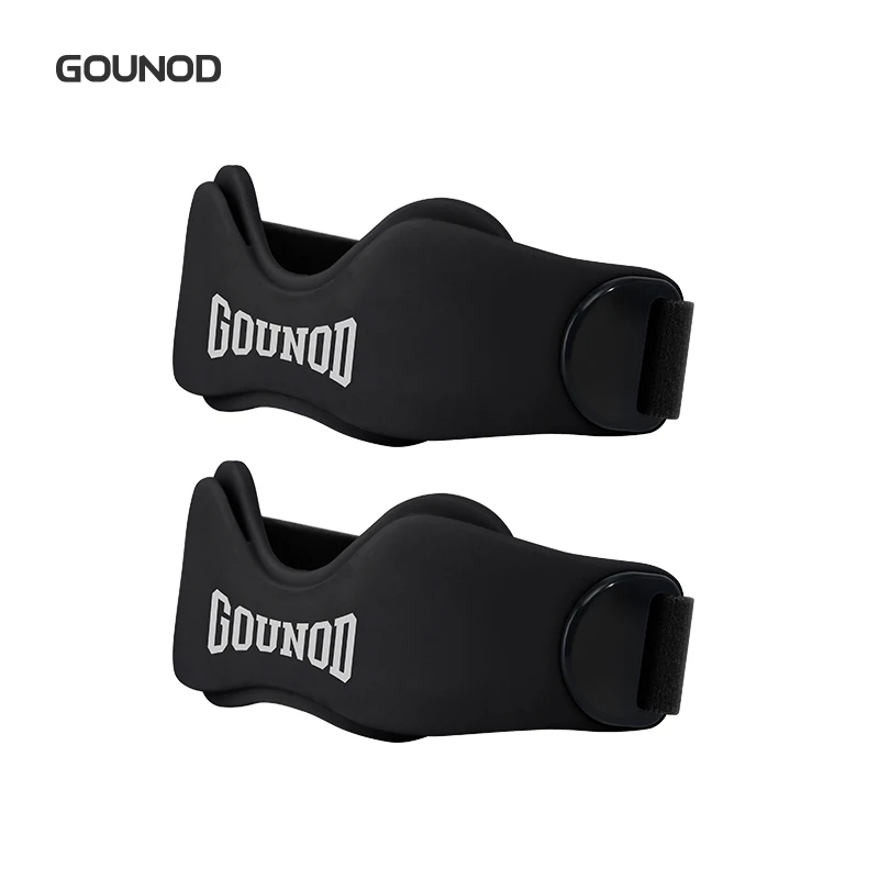 1 Stück/2 Stück Gounod Professionelle Kniestütze für Laufen, Radfahren, Basketball, Training, Outdoor-Fitness, Verstellbarer Riemen, Langlebig – Detail 14