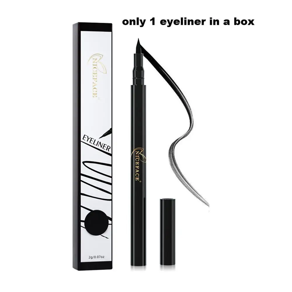 3 In 1 Self-adhesive Magnetic Liquid Eyeliner Pen for Ordinary / Magnetic False Eyelashes Makeup Black Eye Liner Glue Cosmetics