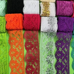 100Yards 6cm Mesh  Lace Item Curtain Decoration Handmade DIY Garment Needlework Sewing Fabric Clothing Accessories 806