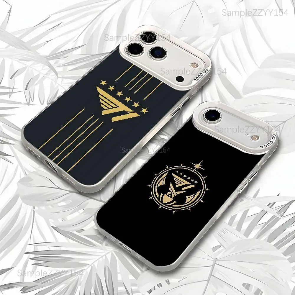 

Team T1 F-Faker 2025 LCK Six Star Phone Case For iPhone 17,16,15,14,13,12,X,8,Pro,Max,Plus,E,SE4,Air,Mini White IMD Matte