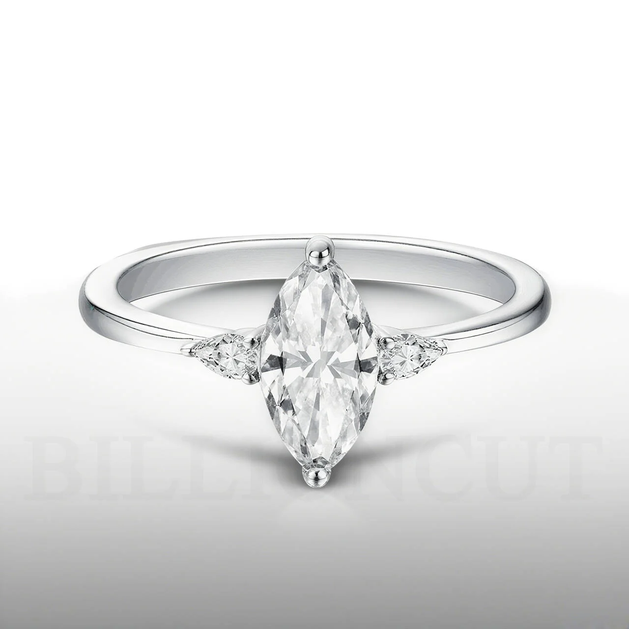 New 925 Sterling Silver  Rhombic Ring Adjustable & Durable Anti-Fade Anniversary & Wedding Jewelry Gift for Lover