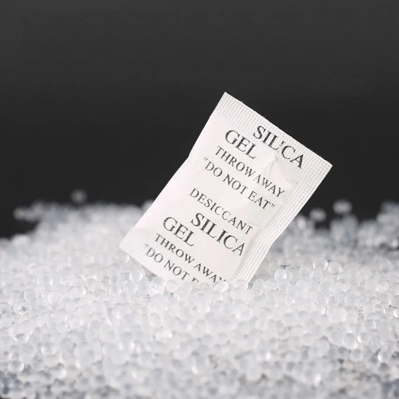 100g transparent granular silica gel packet desiccant electronic moisture-proof agent for food and clothing