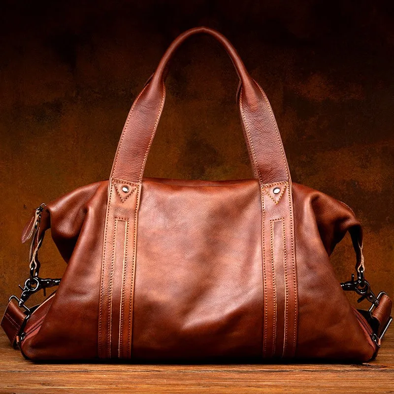 

Мужская дорожная сумка из натуральной кожи в европейском и американском стиле, повседневная сумка через плечо для фитнеса, сумка через плечо из воловьей кожи, сумка для багажа