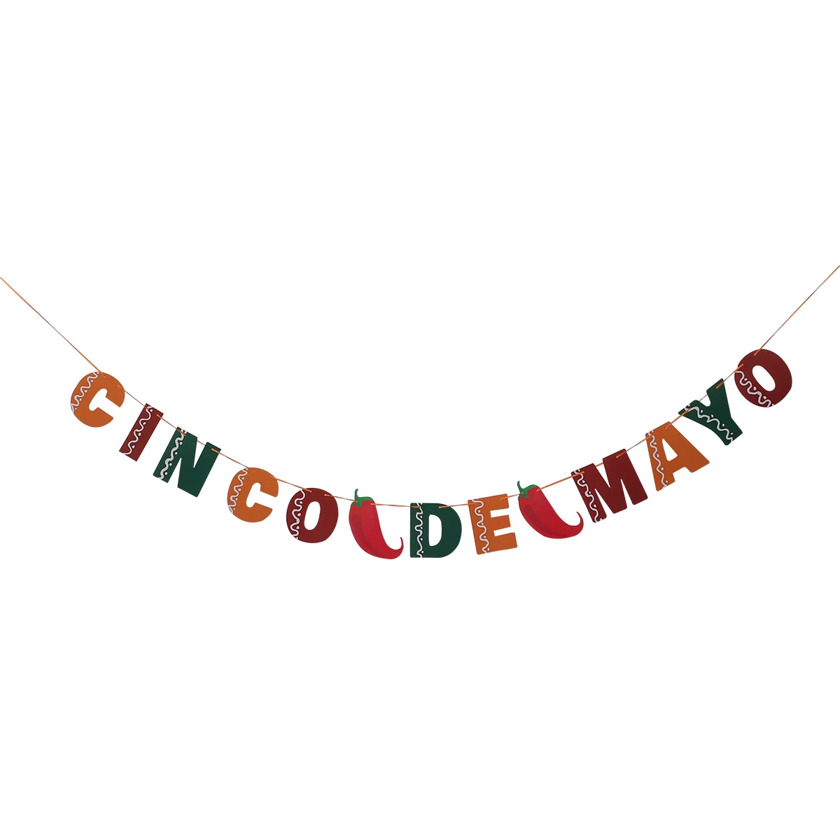 

Party Decoration Garland Bunting Mexican Banner Cinco Mayo Fiesta Wall Garland Flag Table Door PhotoBackdrop Decor