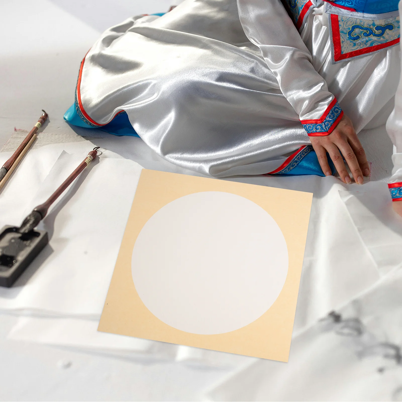 

10 Sheets Mirror Finish Xuan Paper Professional Calligraphy Painting Paper Absorption for Artistic Drawing