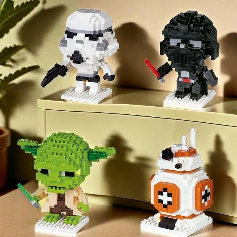 

Star Wars Building blocks Creative mini toys Darth Vader, Stormtrooper model building blocks Yoda character children's gift toys