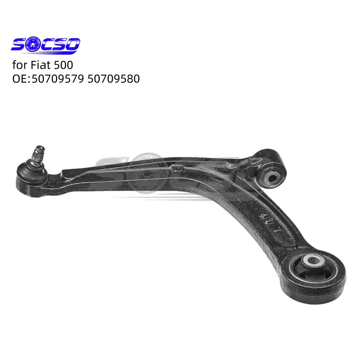 

Нижний передний рычаг управления левым/правым управлением для Fiat 500 OE 50709579 50710621 51857021 50709580 50710620 51857022