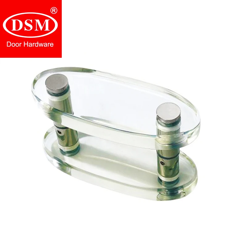 

Transparent Glass Door Handle Clear Acrylic Pull Handles Suitable For Wooden,Metal Frame Doors PA-295-25*80*200mm