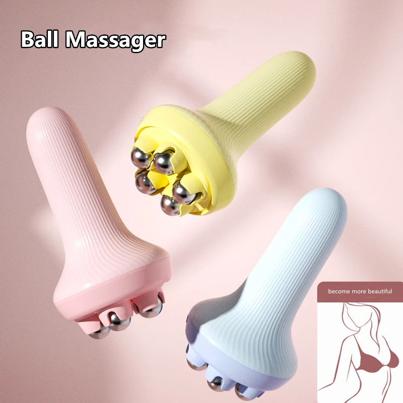 

5-Bead Ball Massager Multifunctional Massage Roller Professional Pressotherapy Portable Beautiful Massage Instrument Health Care