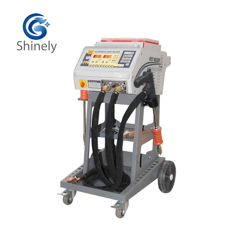 Saldatrice a punti CC con inverter a media frequenza ad alta efficienza, saldatrice a punti con resistenza a pedale