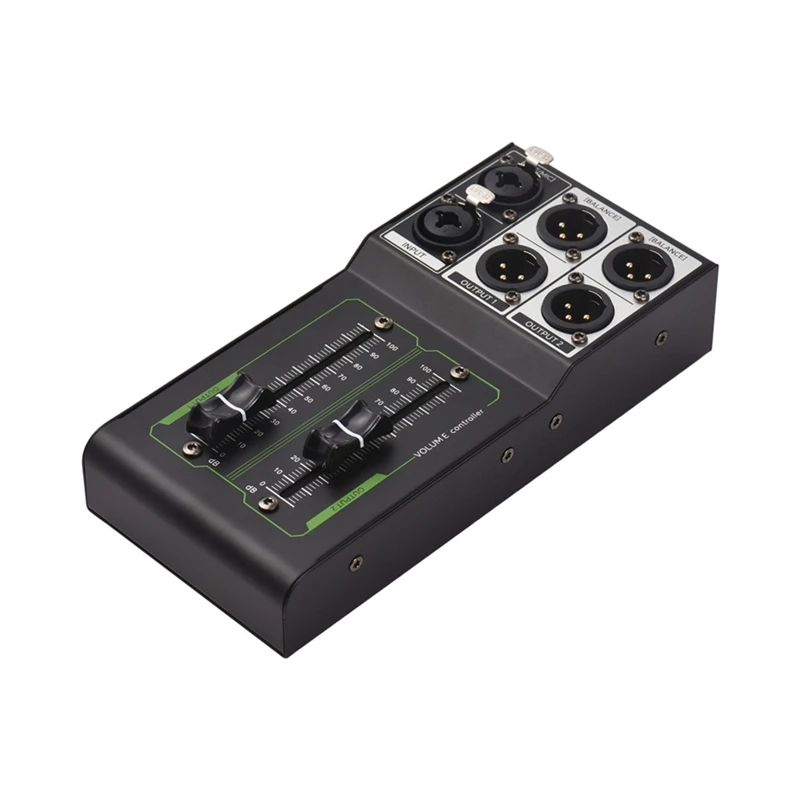 

APPLIA-Passive Volume Controller Precise Volume Adjustment Plug Play Stereo Input & Output Electronic Musical Instrument Parts