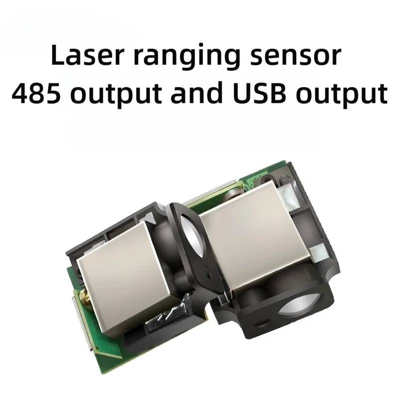 2PCS High-Precision Laser Distance Sensor, Infrared Displacement Module, Industrial Monitoring Module, Electronic Sensor