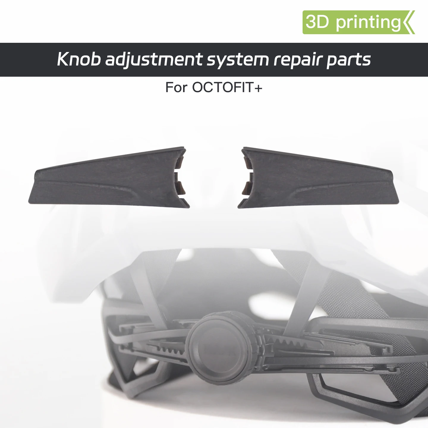 Rrskit para piezas de reparación de cascos de bicicleta Kask son piezas de reparación de ajuste de casco con perilla adecuada